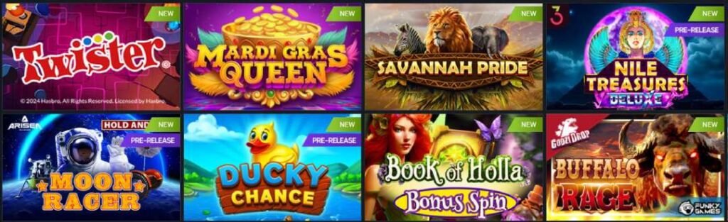 screenshot of Best paying slots at 1xbet casino Thailand