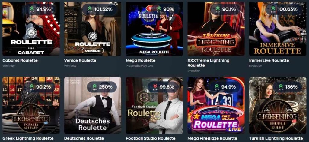 Live dealer games with highest return to player at Vave casino Thailand