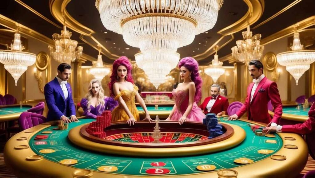 An opulent online casino where to learn how to play baccarat